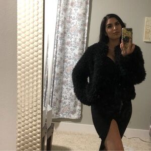 UGG Lorrena Faux Fur Jacket Shearling m